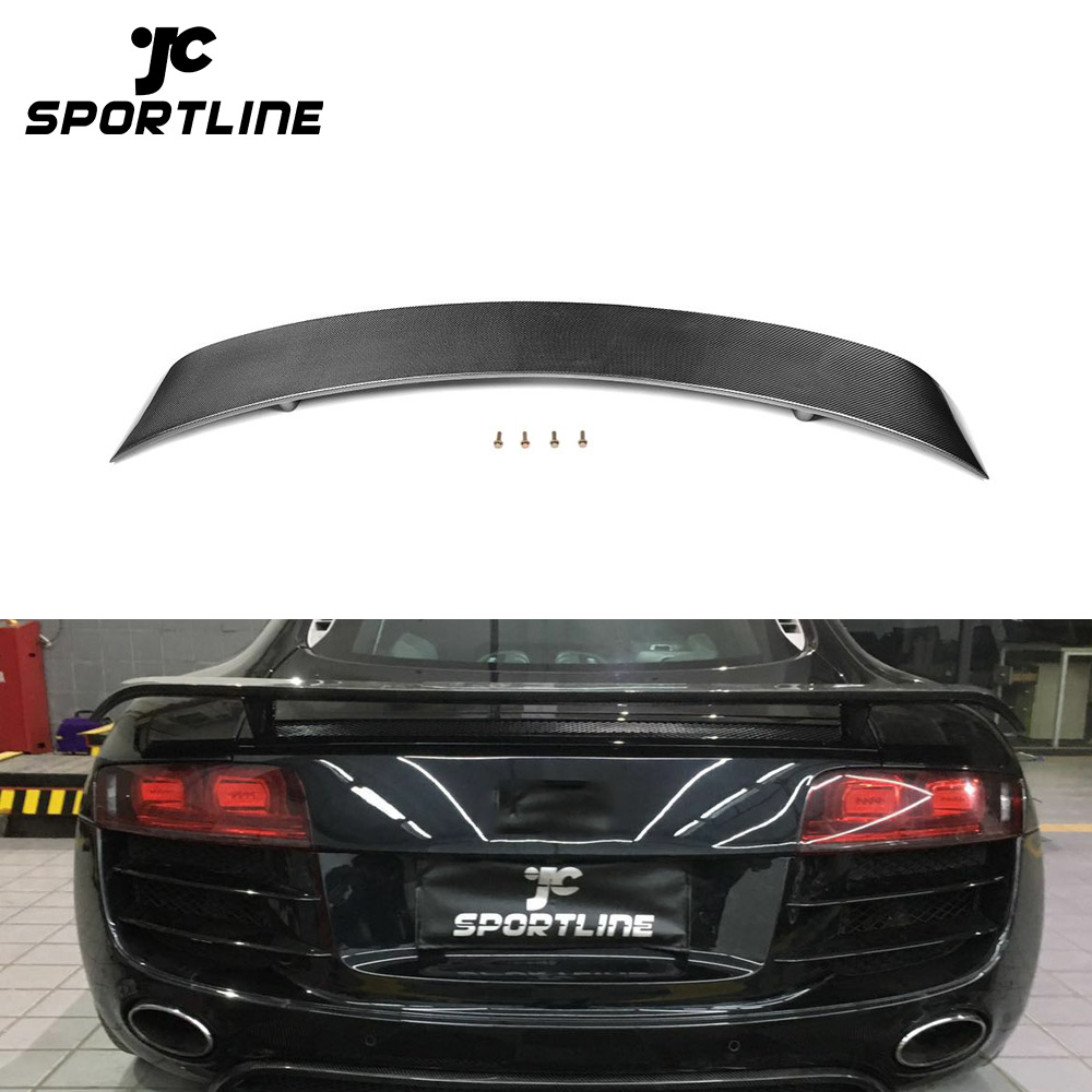 Boots - สปอยเลอร์หลังคาร์บอนไฟเบอร์ CF สำหรับ Audi R8 GT