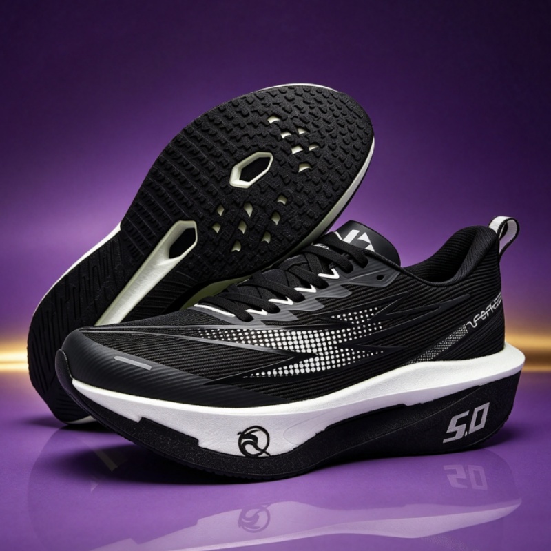 Lightweight Road Running Shoes - รองเท้าวิ่งผู้ชาย รองเท้าวิ่งออฟโรด รองรับแรงกระแทก สำหรับจ็อกกิ้ง กันลื่น ระบายอากาศได้ดี