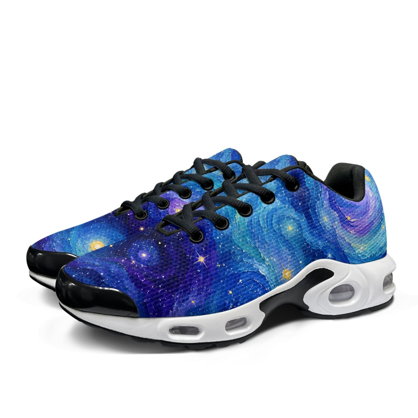 รองเท้าผ้าใบเดินเล่นแบบมีแอร์ค - Air Cushion Jogger Shoes Men บทวิจารณ์และราคา