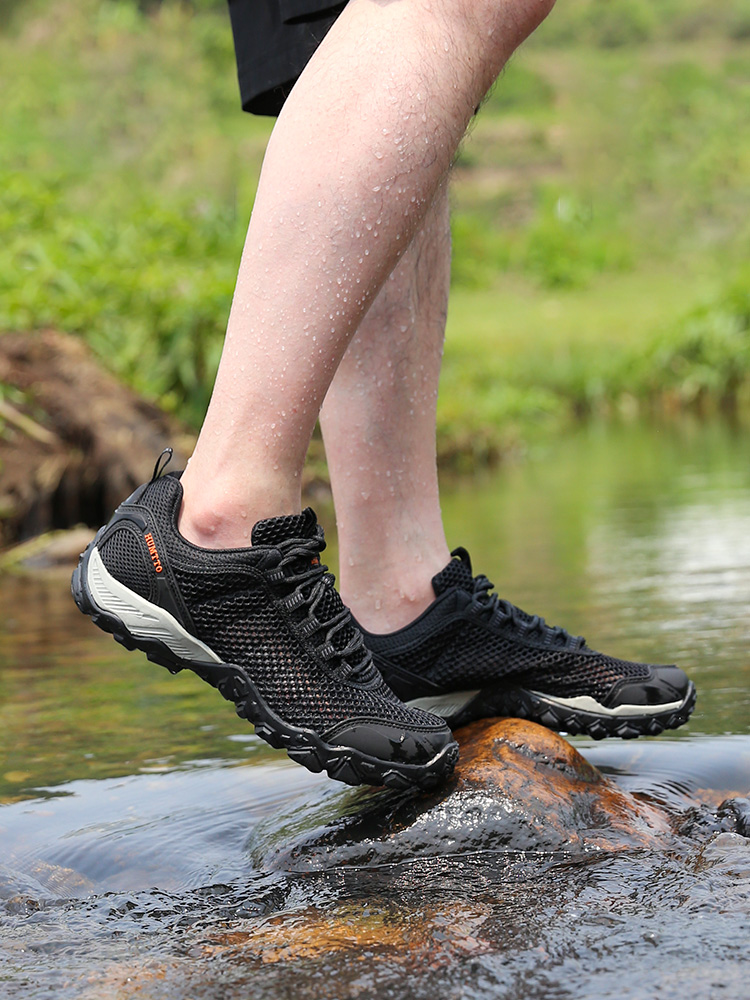 รองเท้าเดินป่าสำหรับผู้ชายและผ - Reflective Night Running Shoes บทวิจารณ์และราคา