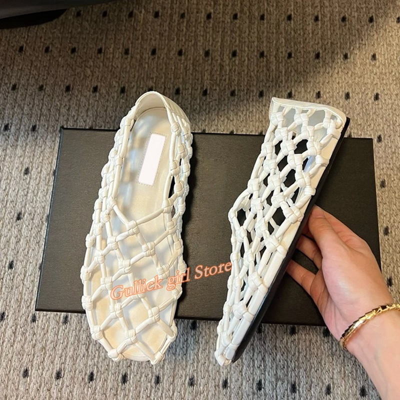 รองเท้าสานตาข่ายแบบฝรั่งเศส พื - Sandals บทวิจารณ์และราคา