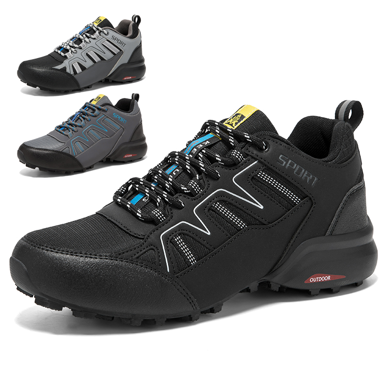 รองเท้าผ้าใบเดินป่ากันน้ำสำหรั - Anti Slip Trail Running Sneakers บทวิจารณ์และราคา